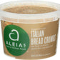 ALEIAS GLUTEN FREE BAKERY Italian Bread Crumbs, 13 OZ