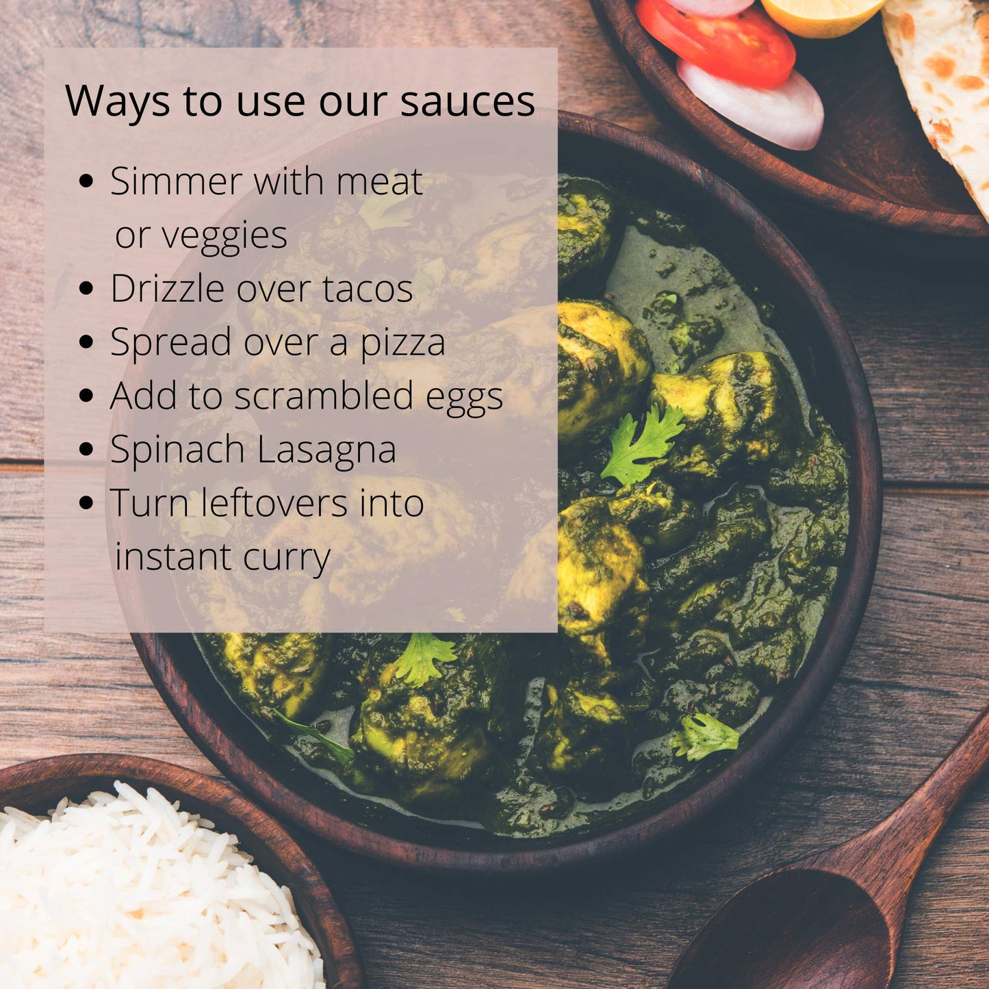 Rupen'S Saag - Indian Spinach Curry Sauce, Vegan & Gluten-Free 10Oz