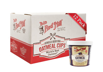 Bobs Red Mill Blueberry Hazelnut Oatmeal Cup, 2.5 Ounce (Pack Of 12)