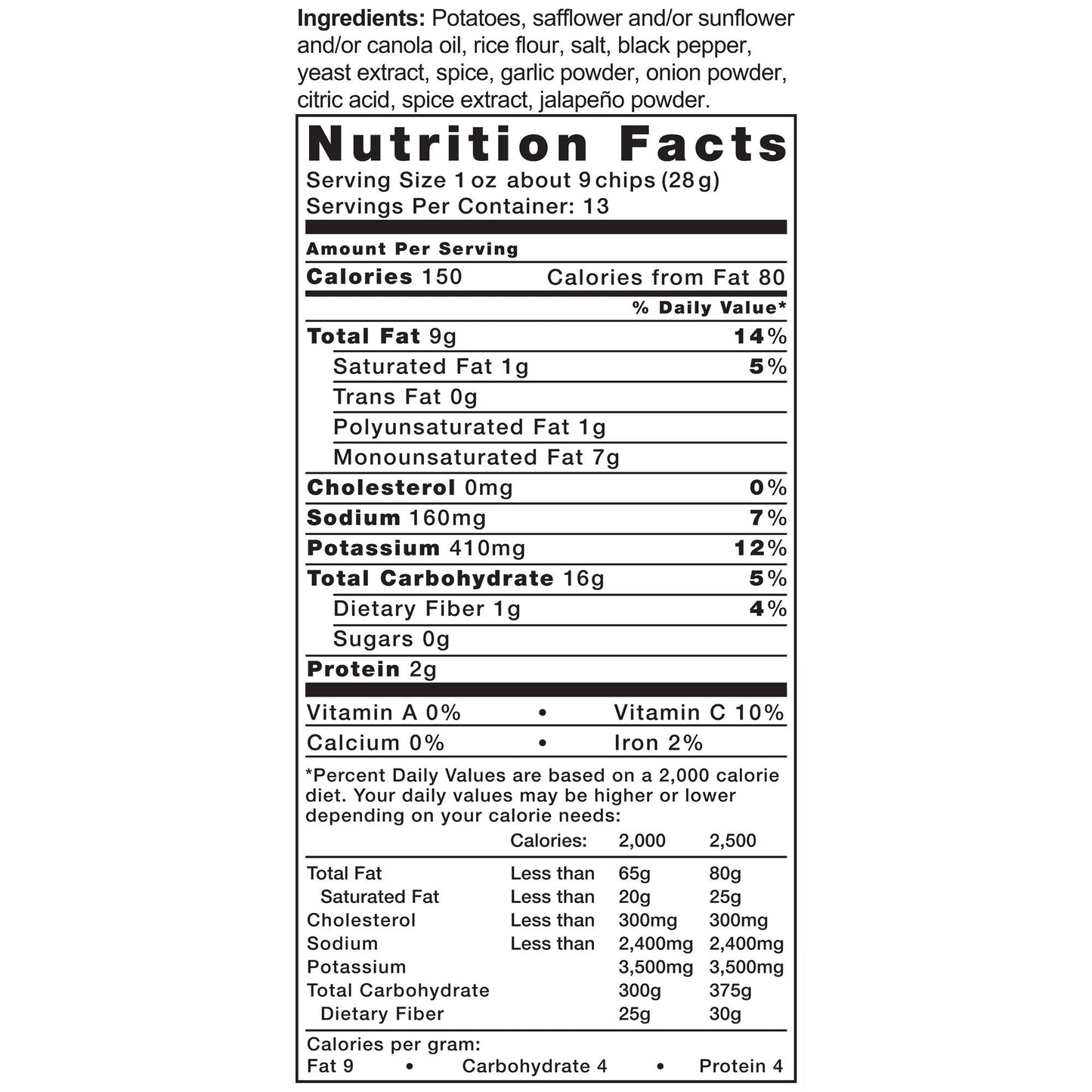 Kettle Brand Krinkle Cut Potato Chips, Salt And Fresh Ground Pepper, 13 Ounce Bags (Pack Of 10)