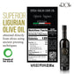 ROI Ligurian Italian Extra Virgin Olive Oil - First Cold Pressed EVOO, Fresh harvest - Ogliarola-Taggiasca Ligurian Olives - Pol