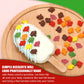Mini Fall Leaves Blend Confetti Sprinkles | 8 oz Resealable Bag |Edible Cake and Cupcake Decorations | Autum Leaves Mix | Thanks