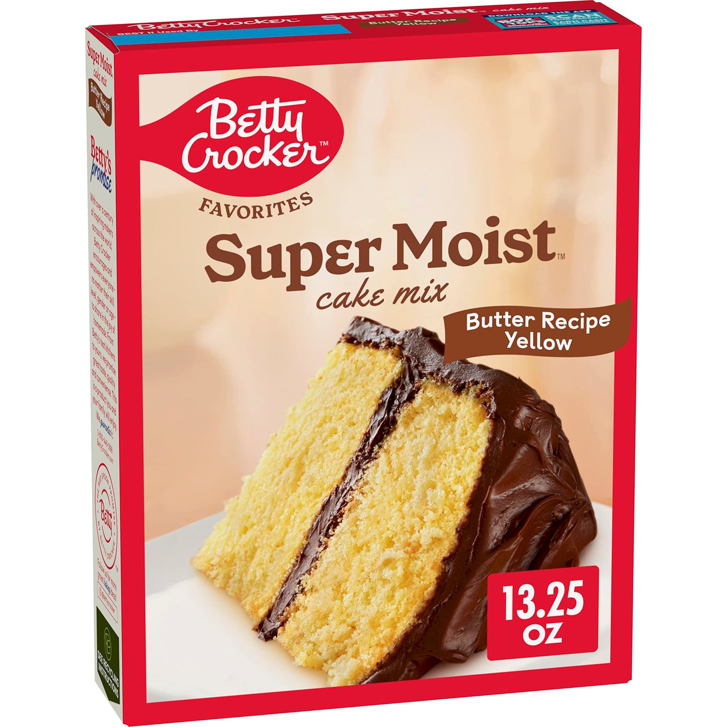 Betty Crocker Favorites Super Moist Butter Recipe Yellow Cake Mix, 13.25 oz