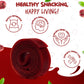 Essence 97 Fruit Roll Ups, Vegan Non-GMO Snacks, Natural Pomegranate, 16 Count