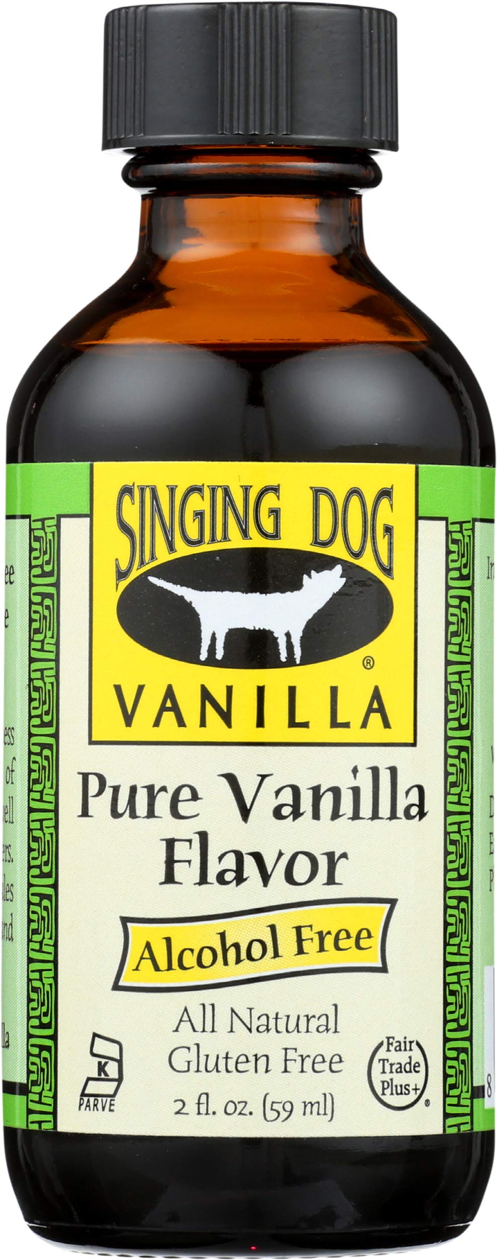 Singing Dog Vanilla Pure Vanilla Flavor, Alcohol Free, 2 Fl Oz