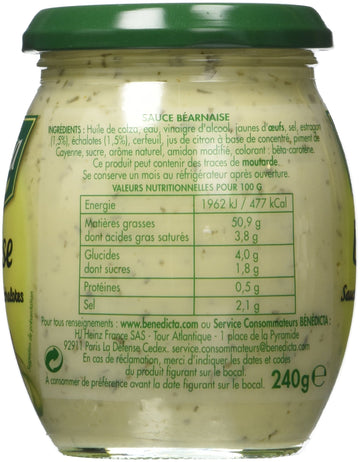 B  n  dicta Gourmet B  arnaise Sauce for Broiled or Grilled Meats