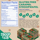 Stroop Club Gluten Free Caramel Stroopwafels - Organic Dutch Waffle Cookies - 24 Waffles (3 Packs of 8)