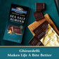 Ghirardelli Intense Dark Chocolate Bar, Sea Salt Almond, 3.5 Oz, 1 Count