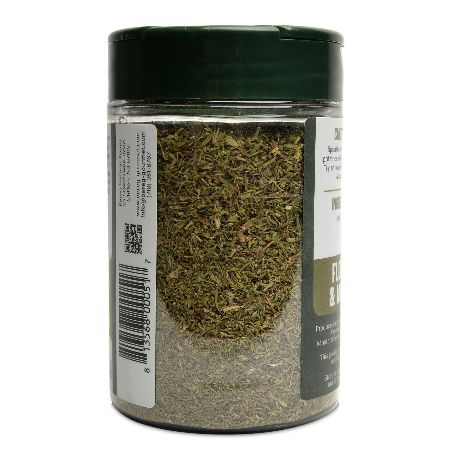 Pereg Dry Thyme Leaves - 1.40 Oz - Dried Thyme Herb Seasoning - Bulk Spices & Herbs - Adds Aromatic Flavor - Natural, Non-Gmo, N