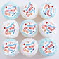 Ercadio 40 Pack Edible Nurse Cupcake Toppers Nursing And Doctor Cake Toppers Nurse Graduation Cupcake Toppers Nurse Day Cake Top