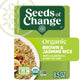 Seeds Of Change Organic Brown Jasmine Rice with Cilantro & A Hint Of Lime, Good Source of Fiber, No Artificial Ingredients or Pr