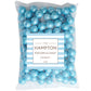 Light Blue Shimmer Gumballs 1 Inch Gumballs, 2 Pound Bulk Blue Candy (Approx. 110 Pieces), Light Blue Candy, Gumballs 1 Inch Blu