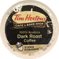 Tim Hortons Dark Roast Coffee K-Cup Pods, 12 Count, Compatible with Keurig Brewers, Red, Model 3202236