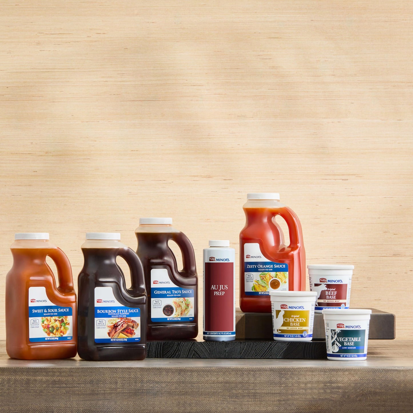 Minors Sweet and Spicy Plum Sauce and Marinade, Wasabi Soy Flavor, 5 lb 9.6 oz Bulk Bottle (Packaging May Vary) (Pack of 1)