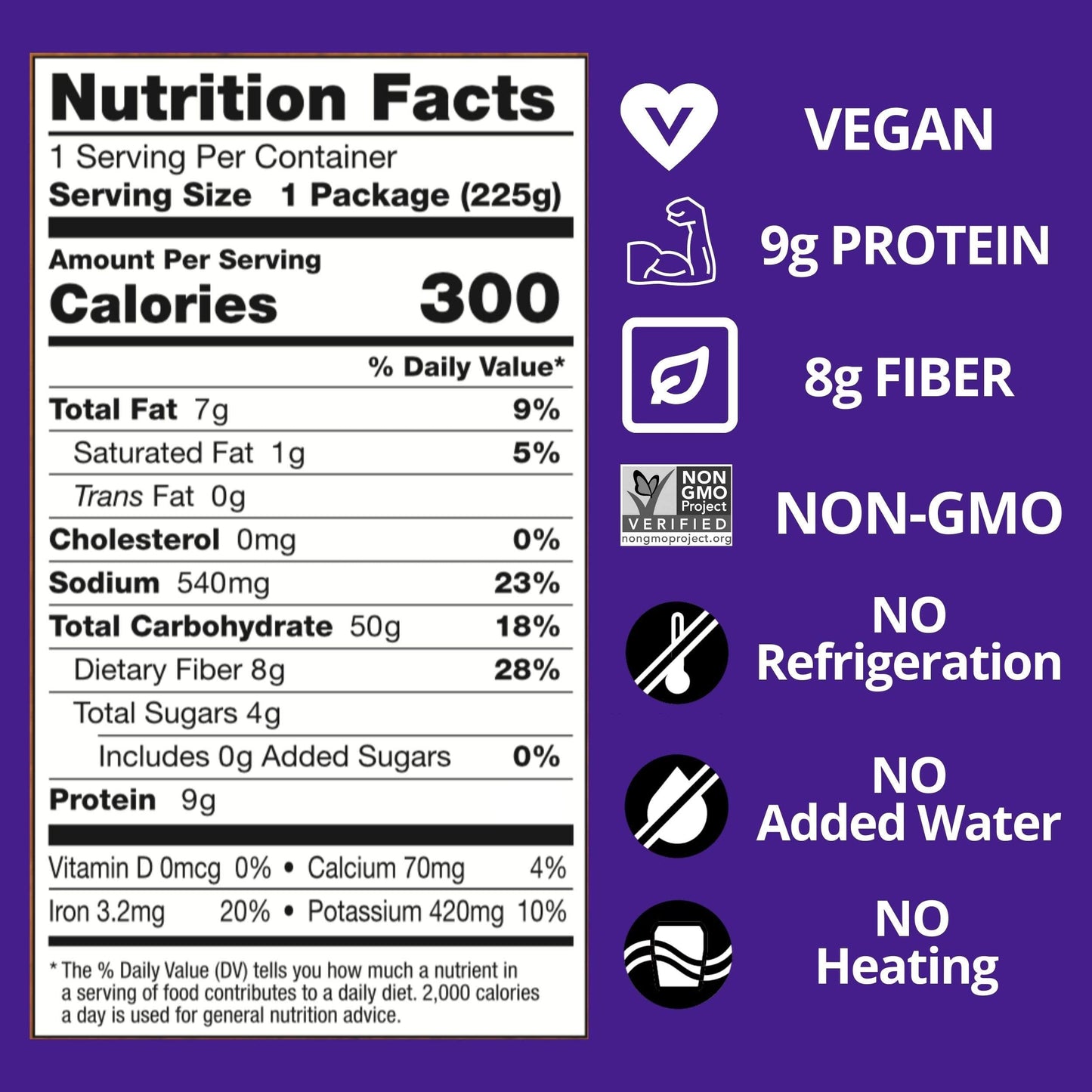 Kitchen & Love Cooked Farro, Grilled Eggplant, Zucchini, Artichokes & Herbs, Ready To Eat, Shelf Stable, Non Gmo, Dairy Free, Plant Based, Kosher, Vegan, Vegetarian, 7.9 Oz (6-Pack)
