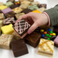 Valley Fudge Dark Chocolate Raspberry Truffle Gourmet Candy One Pound Package