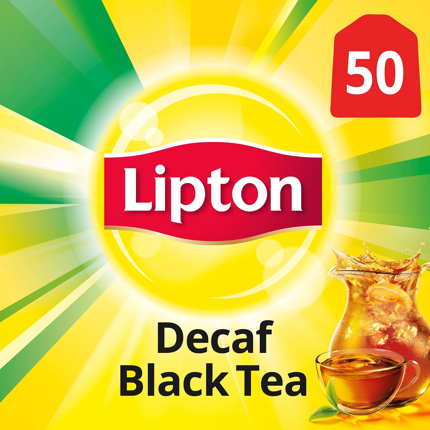 Lipton Black Tea Bags Decaffeinated 50 Count - One Color - Model A2AWorld