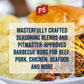 Ps Seasoning Texas-Style Brisket Rodeo Rub - Dry Bbq Rubs And Spices For Grilling, Smoky Aroma, Roasting - Smoky Texas Flavor, Bbq Seasoning Spice Blend For Beef Brisket, Steak, Pulled Pork, Chicken