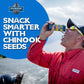 Chinook Seedery Roasted Sunflower Seeds to Eat - 8 Flavor Sampler Pack 1.5 oz (Pack of 8) Jumbo Low Sodium Sunflower Seeds Keto