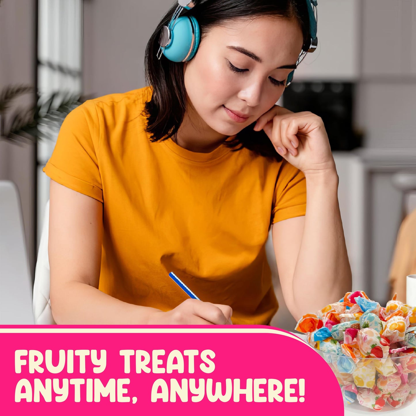 Arcor Fruit Filled Candy - Hard Bulk Candy - 2 Pounds Approx 130 - Candy Variety Pack With Fruit Filled Candy - Hard Candy Soft