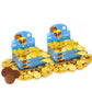 The Dreidel Company Hanukkah Chocolate Gelt, Milk Chocolate Coins - Made in Israel, Kosher Certified Cholov Yisroel Chanukah Coi