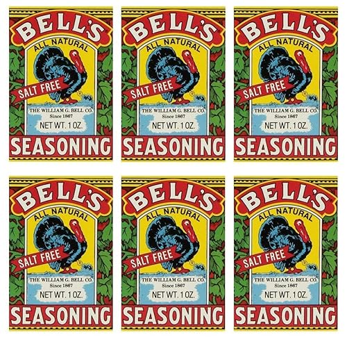 Bells All Natural Seasoning - 1 oz (Pack of 6)