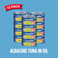 StarKist Solid White Albacore in Oil - 12 oz Can ( Pack of 12)