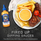Melindas Dipping Sauce Gift Set, 6 Pack - Ghost Pepper, Buffalo Ranch, Pizza Ranch, Polynesian, Korean Gochujang, Hot Habanero Honey Mustard, 12