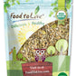 Food to Live - Organic Raw Superseed Mix- Chia, Flax, Hemp, Pumpkin, and Sunflower, 12 Ounces - Non-GMO Whole Seeds Blend, Vegan