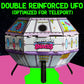 Space Age Snacks UFO Pack - 9 Premium Freeze Dried Candies - Cosmic Crunchies, Moon Clouds, Space Sharks, Alien Tongues, Lemon Stars