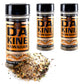 Da Kine Hawaiian BBQ Dry Rub Seasoning - Gluten-Free, Low Sodium, Original Flavor, 4 oz (3 Pack) - Red