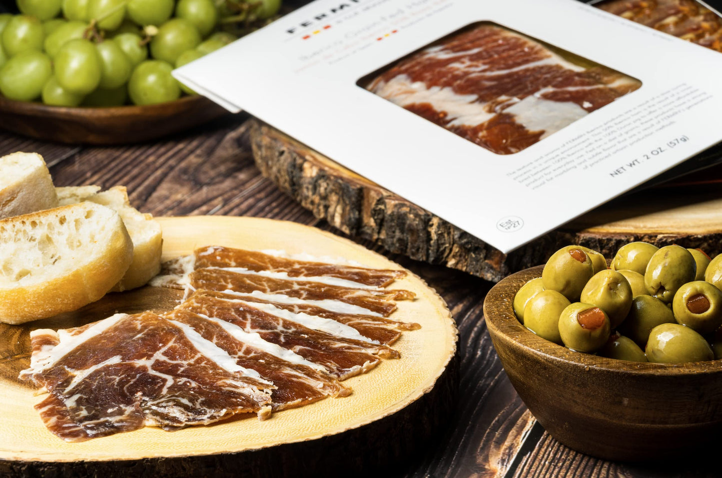 Fermin Jamon Iberico Sliced Ham - 2 Oz (Pack Of 2) | Authentic Spanish Iberico Ham