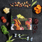 Snackberry Dried Fruit & Nuts Gift Basket, Gourmet Snack Box, Healthy Kosher, 6-Pack Assortment for Christmas, New Years, Birthday