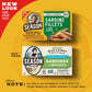 Season Sardines In Olive Oil - Sardines In Olive Oil Wild Caught, Canned Sardines, Omega-3 Fatty Acids, Salt Added, Skinless & Boneless, Sustainable Fresh Fish - 4.375 Oz Tin, 12-Pack