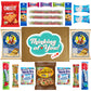 Hangry Kits Thinking Of You Gifts For Women And Men - Send A Thinking Of You Gift Box Care Package To A Friend Or Loved One. Sym