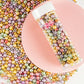 Kasvan Pastel Pearl Sugar Sprinkles - Edible Candy Pearls 130G/4.58 Oz, Mix Size Cake Candy, Decorate Cakes, Cookies, Ice Cream