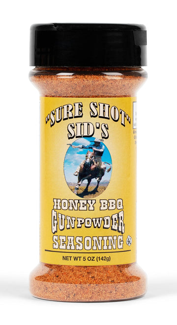 Sure Shot Sid's Honey BBQ Gunpowder Seasoning 5oz