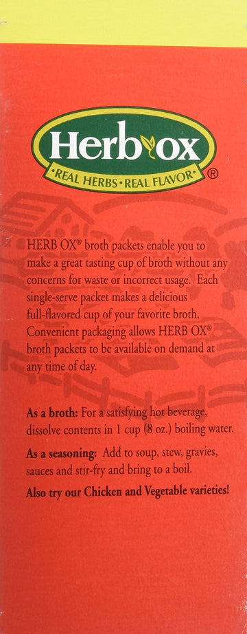 Hormel Herb Ox Beef Bouillon Sodium Free 50 Packets