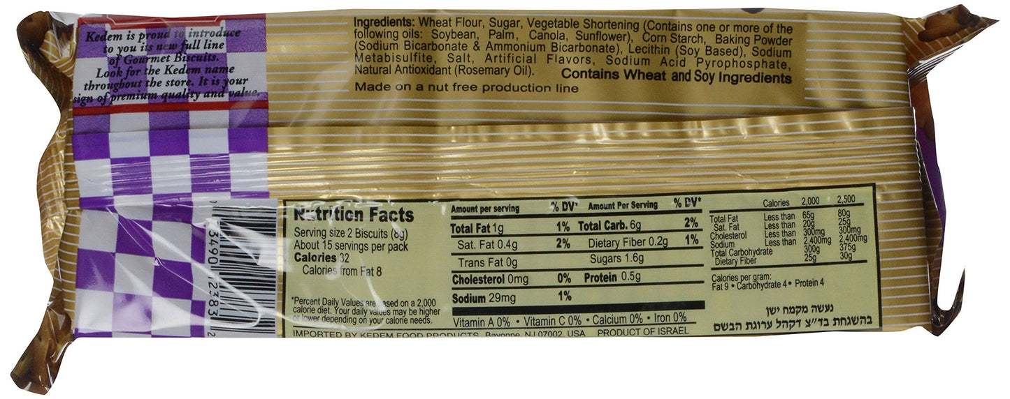Kedem Vanilla Tea Biscuit, 4.2 Oz