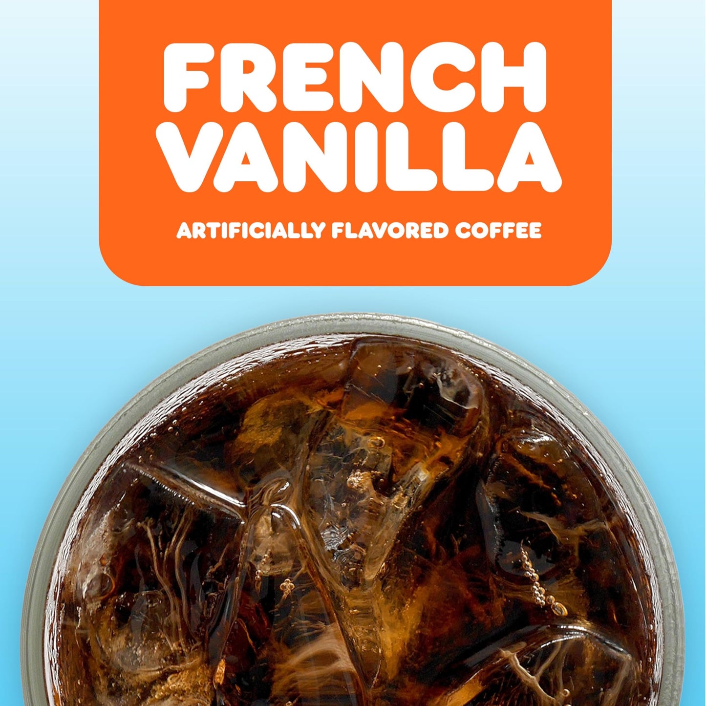 Dunkin Cold French Vanilla Flavored Coffee, 60 Keurig K-Cups