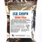 Ice Chips Xylitol Candy In Large 5.28 Oz Resealable Pouch; Low Carb & Gluten Free (Orange Cream)