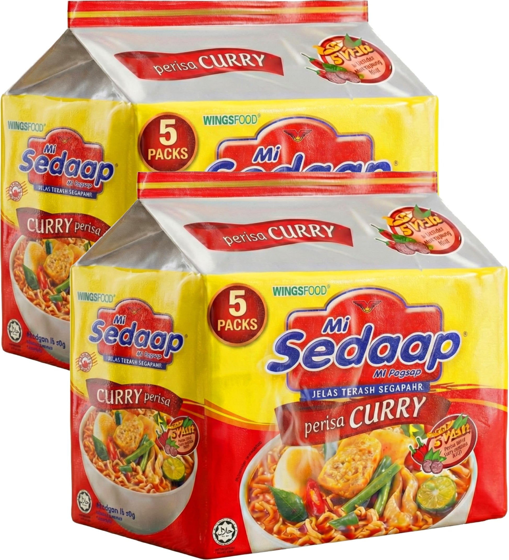 Curry Flavor Instant Noodles (Pack of10) - Mi Sedaap Instant Ramen