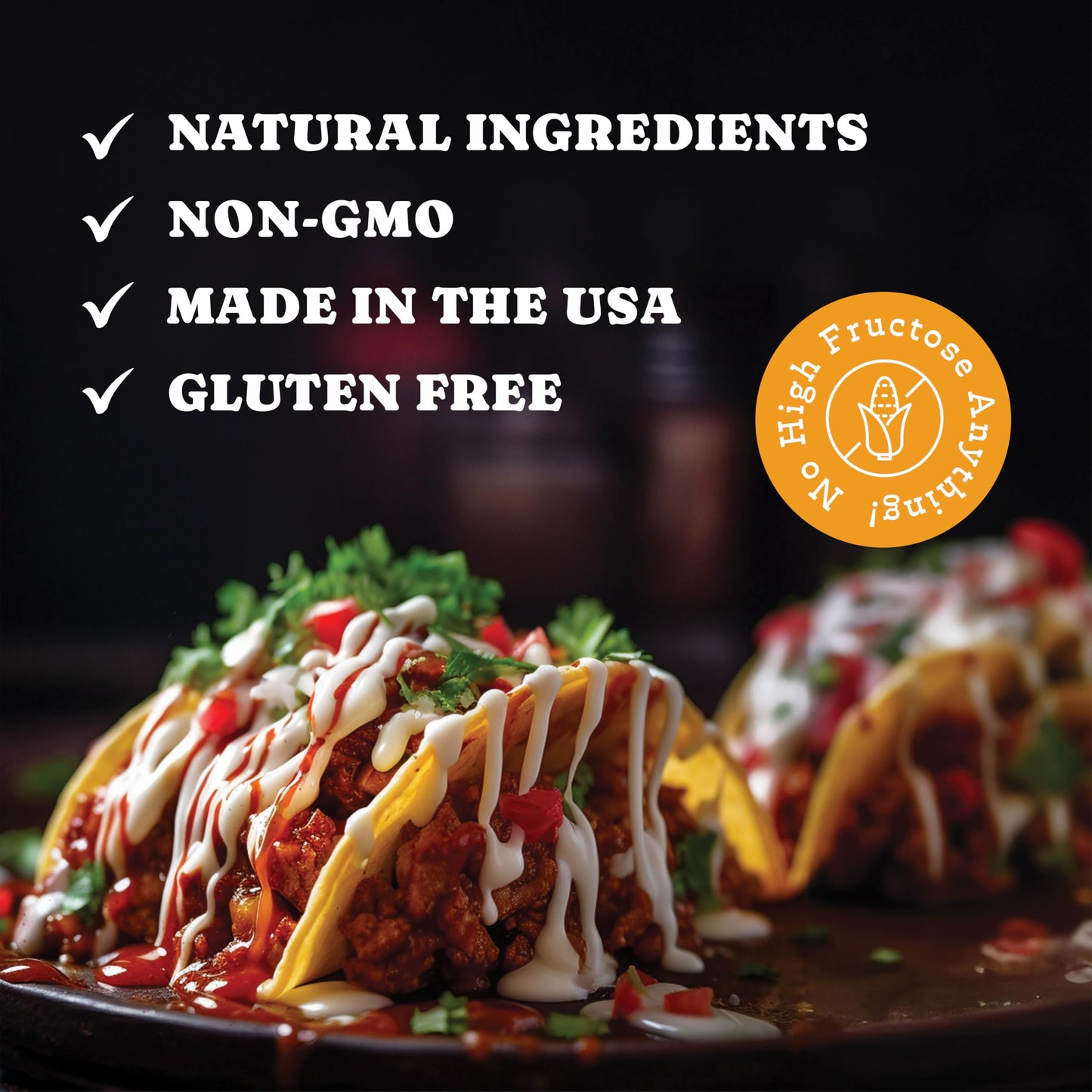 Rufus Teague Tres Chiles Pica Dulce BBQ Sauce with Sweet Heat  enhanced Barbecue Sauces with Natural Ingredients  Award-Winning Bold Flavor  Gluten-Free  Non-GMO  14 oz