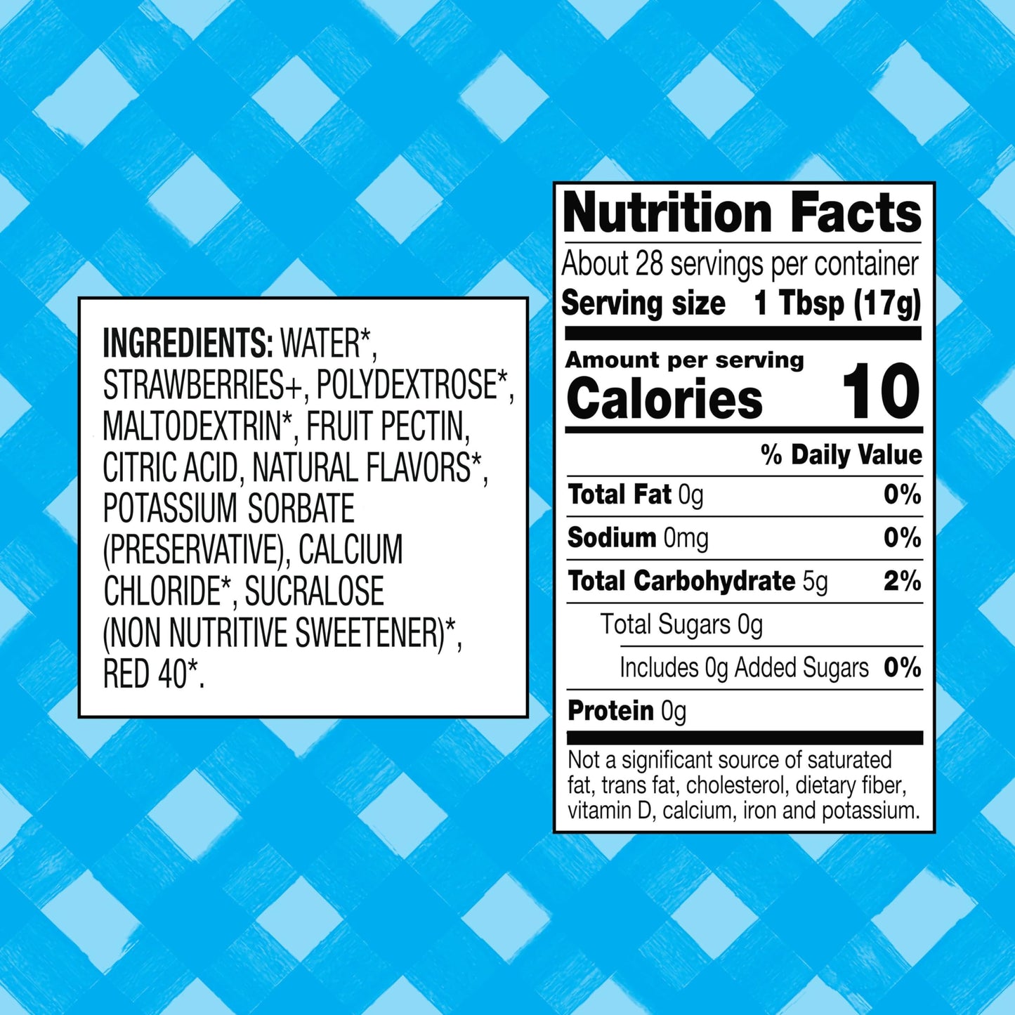 Smuckers Sugar Free Strawberry Squeezable Jam, 16.5 Ounce