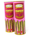Classic Dolcetto Gourmet Cookies Premium Rolled Wafers (85g) 3 oz. (Strawberry)