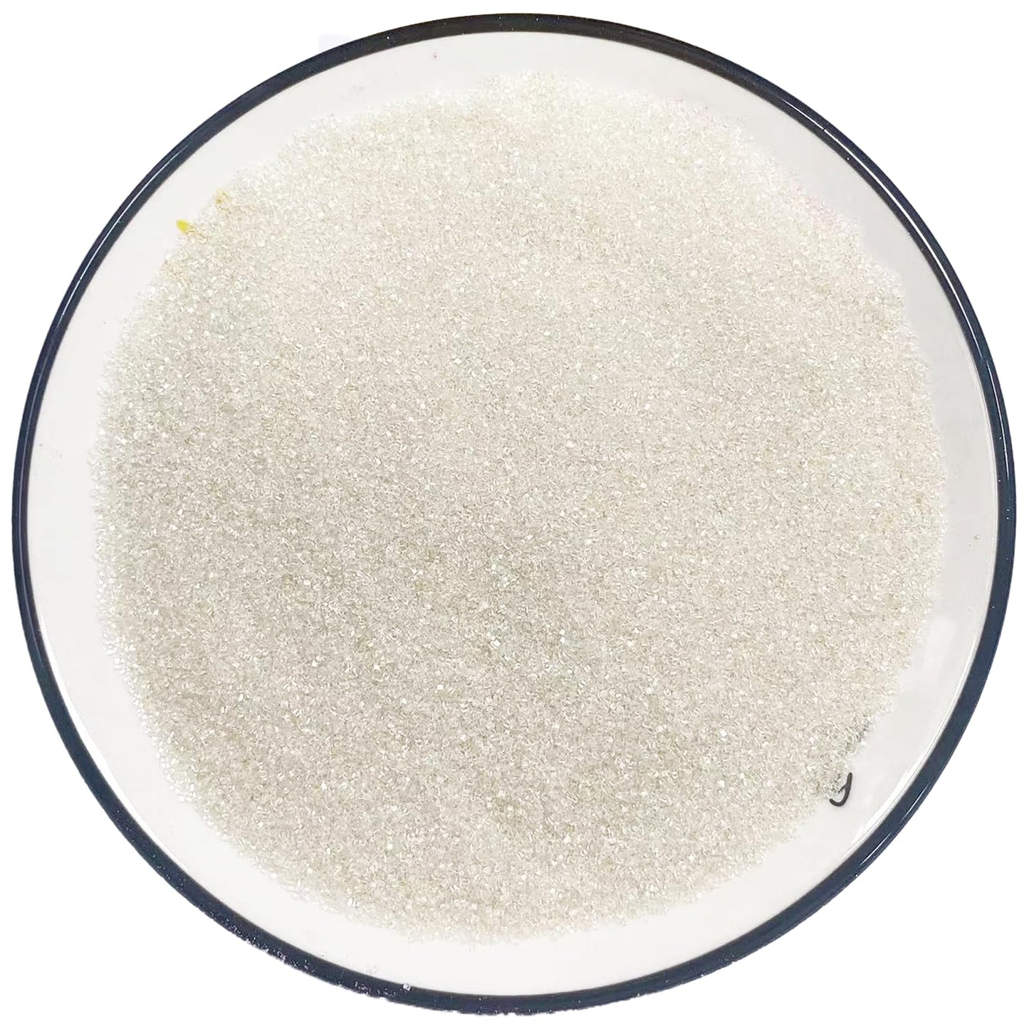 Philaeec White Sanding Sugar Edible Sparkling Crystals For Baking Cake Decoration Cookie Ice Cream Cupcake Toppers Wedding Party