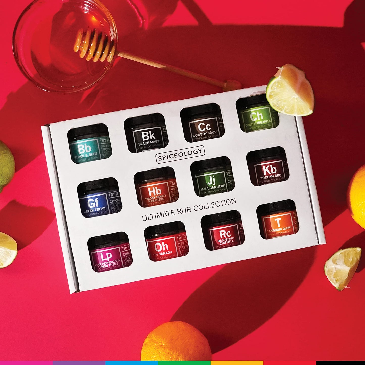 Spiceology Ultimate Rub Collection - 12 Gourmet Spices Set for Grilling & BBQ