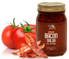 Green Jay Gourmet Bacon Salsa - Medium Heat Salsa With Natural Bacon & Jalapeno Peppers - Gourmet Salsa Dip With No Preservative