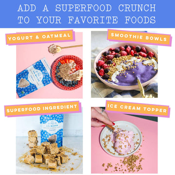 Lil Bucks Sprouted Buckwheat Groats Raw Organic, Grain-Free Granola (Variety Of Cacao, Cinnamon, Original, 3 Pack)
