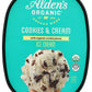 Aldens, Organic Cookies & Cream Ice Cream, 48 oz (Frozen)